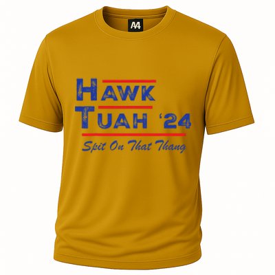 Cuthardy Last Name Family Reunion Vacationhawk Tuah 24 Spit On That Thang Parody Cooling Performance Crew T-Shirt