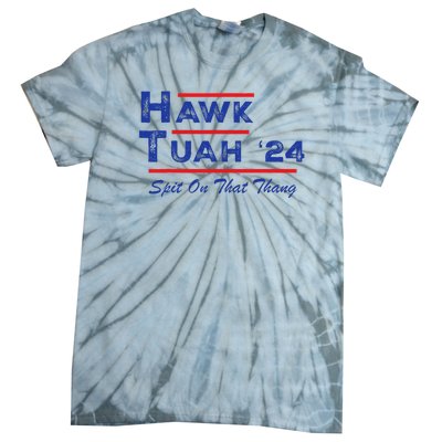 Cuthardy Last Name Family Reunion Vacationhawk Tuah 24 Spit On That Thang Parody Tie-Dye T-Shirt