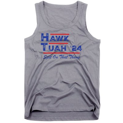 Cuthardy Last Name Family Reunion Vacationhawk Tuah 24 Spit On That Thang Parody Tank Top