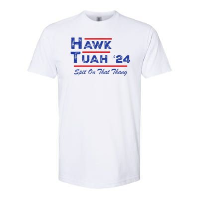 Cuthardy Last Name Family Reunion Vacationhawk Tuah 24 Spit On That Thang Parody Softstyle CVC T-Shirt