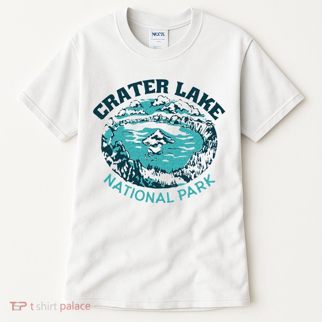 Crater Lake National Park Souvenir Mountain Hike Traveling Tall T-Shirt