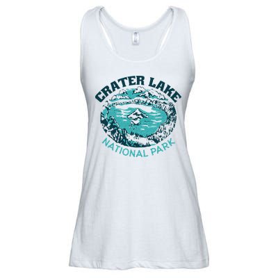 Crater Lake National Park Souvenir Mountain Hike Traveling Ladies Essential Flowy Tank