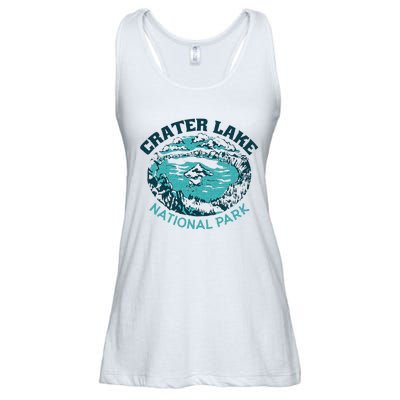 Crater Lake National Park Souvenir Mountain Hike Traveling Ladies Essential Flowy Tank