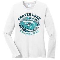 Crater Lake National Park Souvenir Mountain Hike Traveling Ladies Long Sleeve Shirt