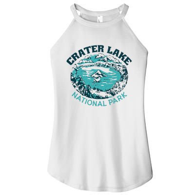 Crater Lake National Park Souvenir Mountain Hike Traveling Women's Perfect Tri Rocker Tank