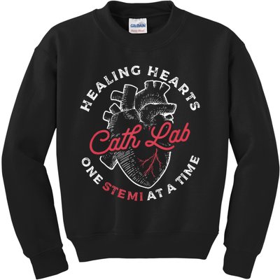 Cath Lab Nursing Catheter Laboratory Nurse Kids Sweatshirt