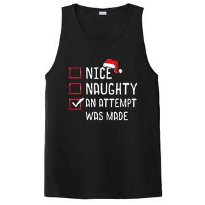 Christmas List Nice Naughty An Attempt Was Made PosiCharge Competitor Tank