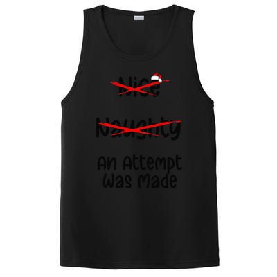 Christmas List Nice Naughty An Attempt Was Made PosiCharge Competitor Tank