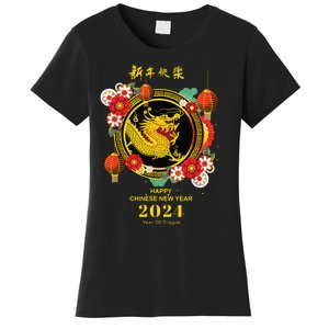 Chinese Lunar New Year 2024 Year Of The Dragon Zodiac Sign Women's T-Shirt