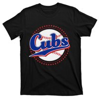 Cubs Last Name Personalized Vintage Retro T-Shirt