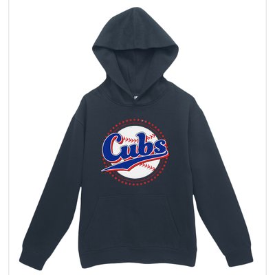 Cubs Last Name Personalized Vintage Retro Urban Pullover Hoodie