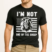Conservative Lion Not A Sheep Gift Pro American Cooling Performance Crew T-Shirt