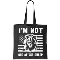 Conservative Lion Not A Sheep Gift Pro American Bag