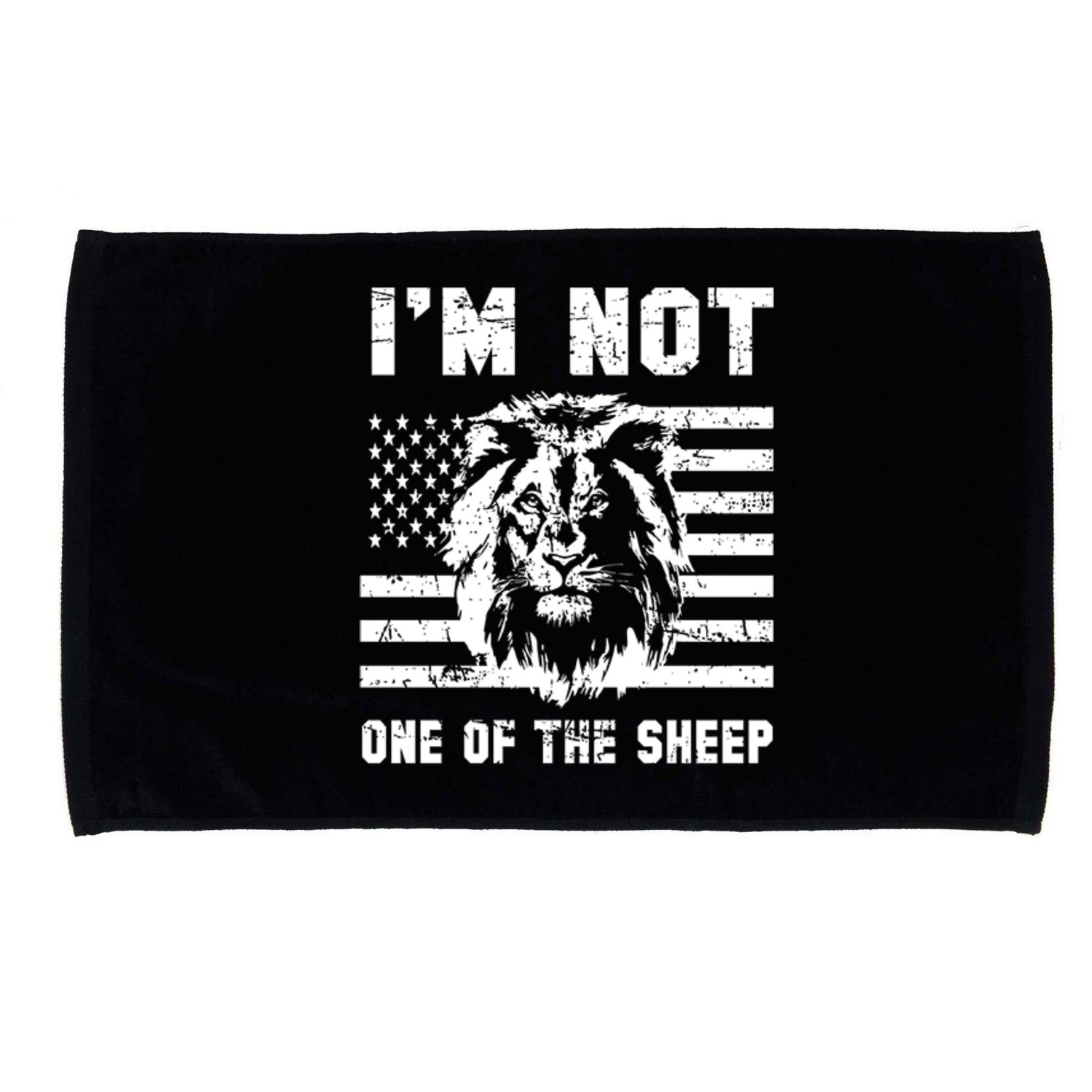 Conservative Lion Not A Sheep Gift Pro American Microfiber Hand Towel