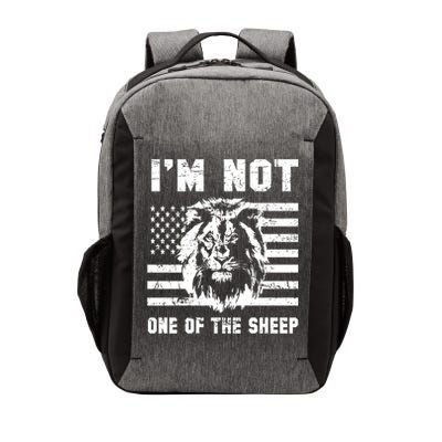 Conservative Lion Not A Sheep Gift Pro American Vector Backpack