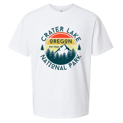 Crater Lake National Park Oregon Hiking Nature Outdoors Sueded Cloud Jersey T-Shirt