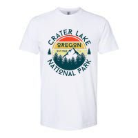 Crater Lake National Park Oregon Hiking Nature Outdoors Softstyle CVC T-Shirt