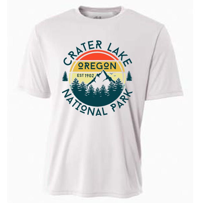 Crater Lake National Park Oregon Hiking Nature Outdoors Cooling Performance Crew T-Shirt