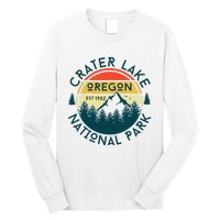 Crater Lake National Park Oregon Hiking Nature Outdoors Long Sleeve Shirt