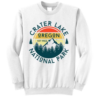 Crater Lake National Park Oregon Hiking Nature Outdoors Sweatshirt