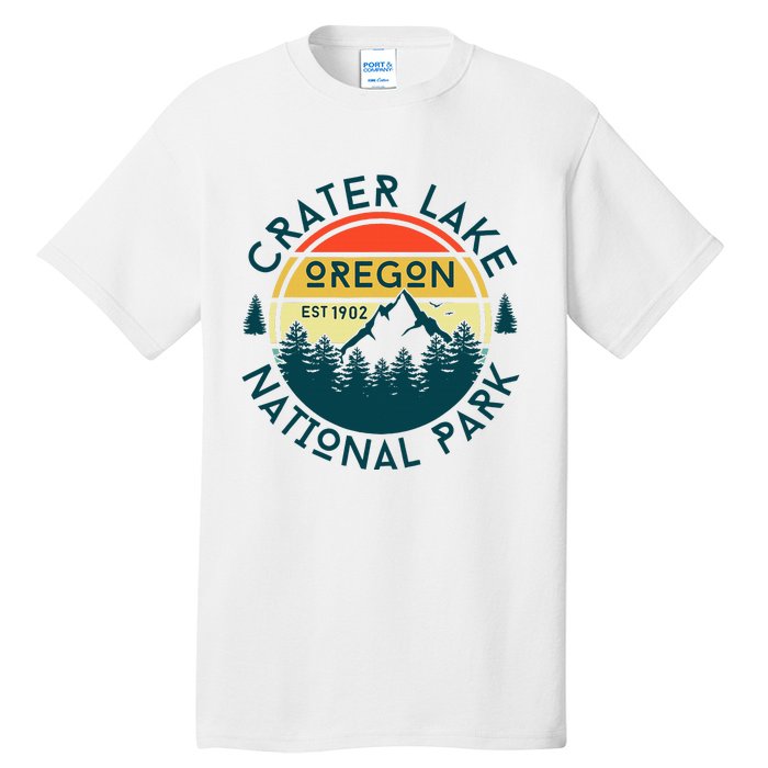 Crater Lake National Park Oregon Hiking Nature Outdoors Tall T-Shirt