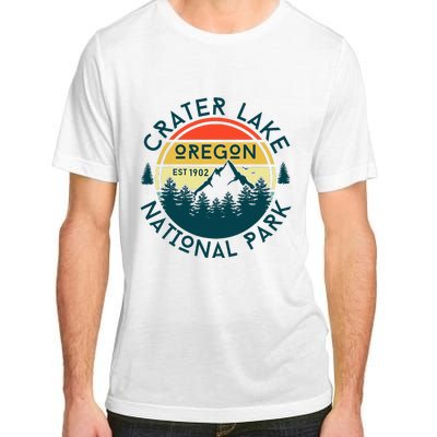 Crater Lake National Park Oregon Hiking Nature Outdoors Adult ChromaSoft Performance T-Shirt