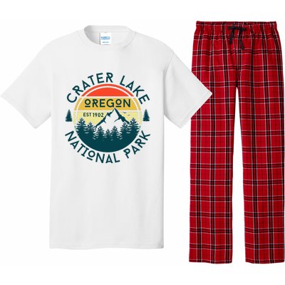 Crater Lake National Park Oregon Hiking Nature Outdoors Pajama Set