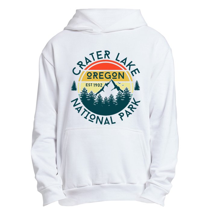 Crater Lake National Park Oregon Hiking Nature Outdoors Urban Pullover Hoodie