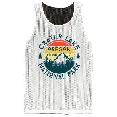 Crater Lake National Park Oregon Hiking Nature Outdoors Mesh Reversible Basketball Jersey Tank