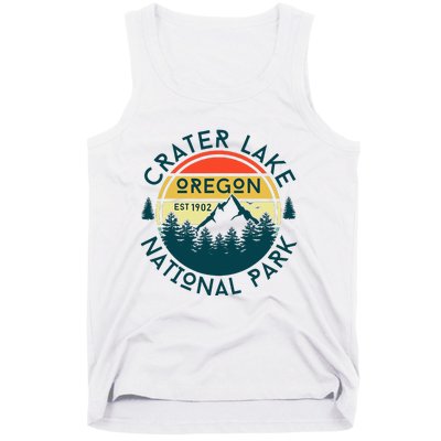 Crater Lake National Park Oregon Hiking Nature Outdoors Tank Top