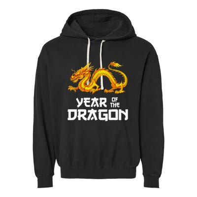 Chinese Lunar New Year 2024 Year Of The Dragon Garment-Dyed Fleece Hoodie