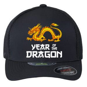 Chinese Lunar New Year 2024 Year Of The Dragon Flexfit Unipanel Trucker Cap