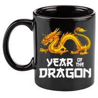 Chinese Lunar New Year 2024 Year Of The Dragon 11oz C Handle Ceramic Mug
