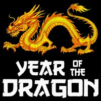 Chinese Lunar New Year 2024 Year Of The Dragon Cooling Performance Long Sleeve Crew
