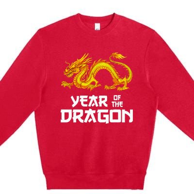 Chinese Lunar New Year 2024 Year Of The Dragon Premium Crewneck Sweatshirt