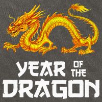 Chinese Lunar New Year 2024 Year Of The Dragon Cotton Canvas Backpack
