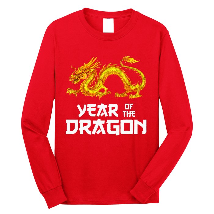 Chinese Lunar New Year 2024 Year Of The Dragon Long Sleeve Shirt