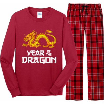 Chinese Lunar New Year 2024 Year Of The Dragon Long Sleeve Pajama Set