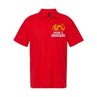 Chinese Lunar New Year 2024 Year Of The Dragon Softstyle Adult Sport Polo