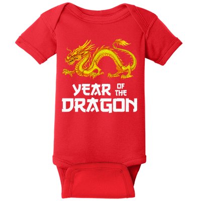 Chinese Lunar New Year 2024 Year Of The Dragon Baby Bodysuit