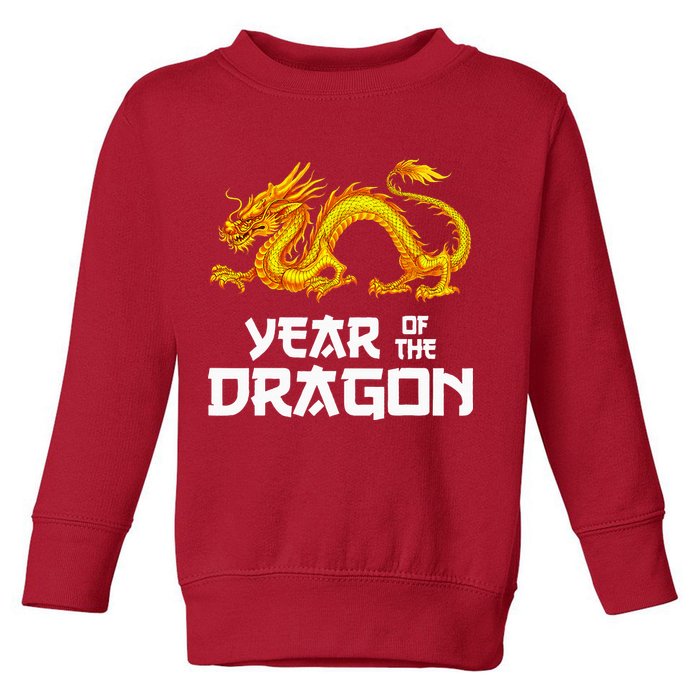 Chinese Lunar New Year 2024 Year Of The Dragon Toddler Sweatshirt