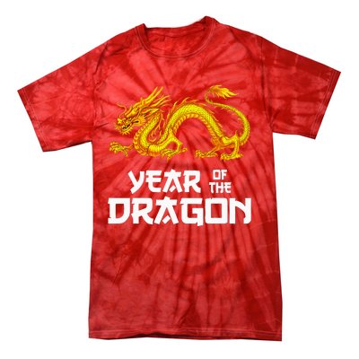 Chinese Lunar New Year 2024 Year Of The Dragon Tie-Dye T-Shirt