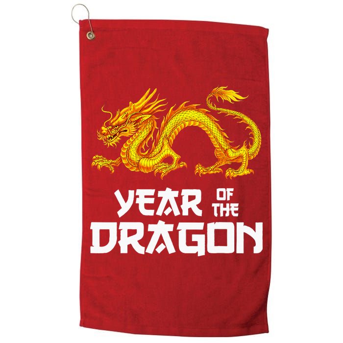 Chinese Lunar New Year 2024 Year Of The Dragon Golf Towel