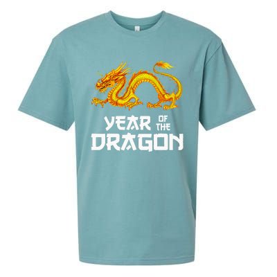 Chinese Lunar New Year 2024 Year Of The Dragon Sueded Cloud Jersey T-Shirt