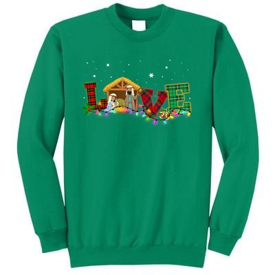 Christmas Love Nativity Laurie Furnell Xmas 2024 Gift Sweatshirt