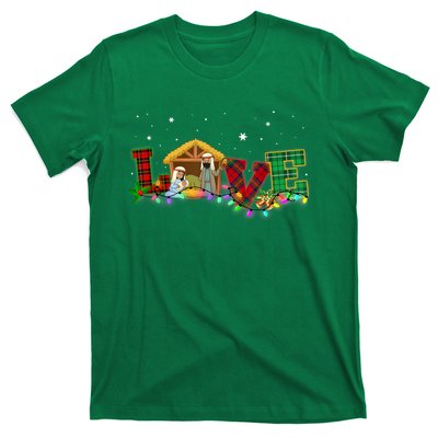 Christmas Love Nativity Laurie Furnell Xmas 2024 Gift T-Shirt