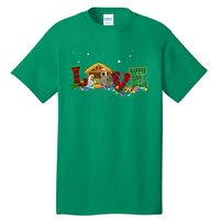 Christmas Love Nativity Laurie Furnell Xmas 2024 Gift Tall T-Shirt