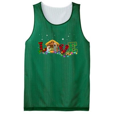 Christmas Love Nativity Laurie Furnell Xmas 2024 Gift Mesh Reversible Basketball Jersey Tank