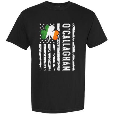 Callaghan Last Name Irish Pride Flag St Patrick's Day Garment-Dyed Heavyweight T-Shirt