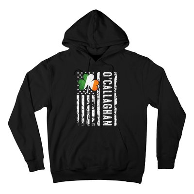 Callaghan Last Name Irish Pride Flag St Patrick's Day Hoodie